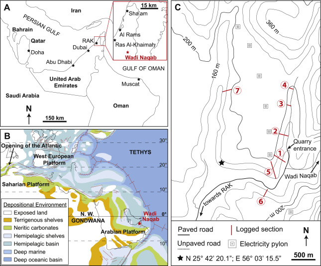 Sedimentological and isotopic heterogeneities within a Jurassic carbonate ramp (UAE) and implications for reservoirs in the Middle East