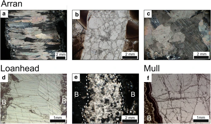 Clumped-isotope palaeothermometry and LA-ICP-MS U–Pb dating of lava-pile hydrothermal calcite veins