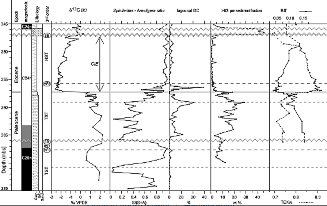 Eustatic variations during the Paleocene‐Eocene greenhouse world